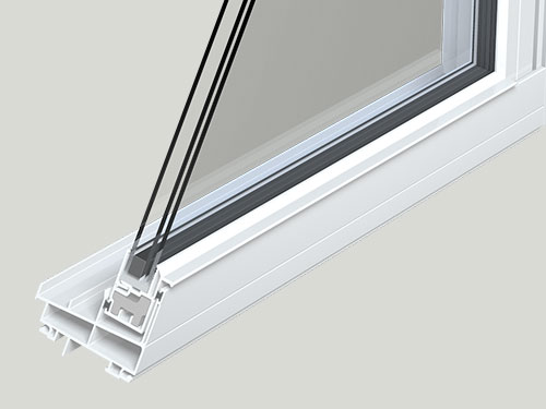 PVC Window cut